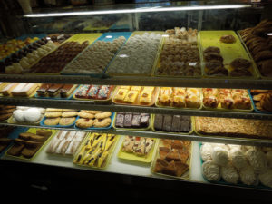 case of pastries