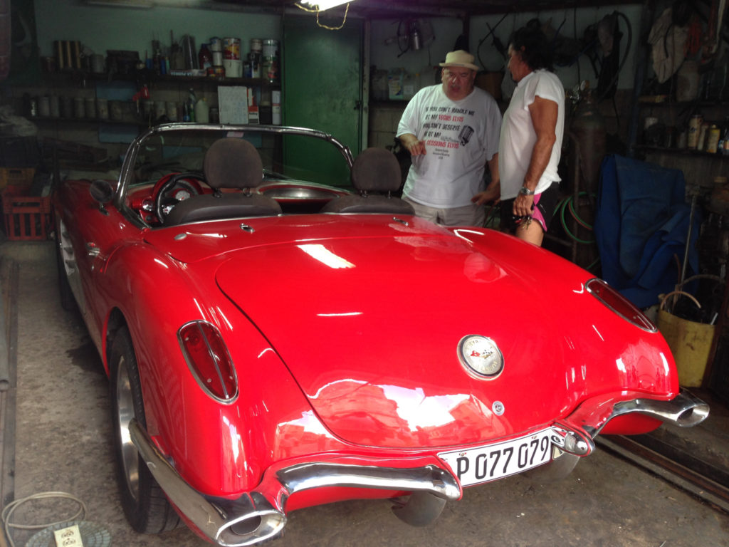 The owner of this red Corvette tells us his story