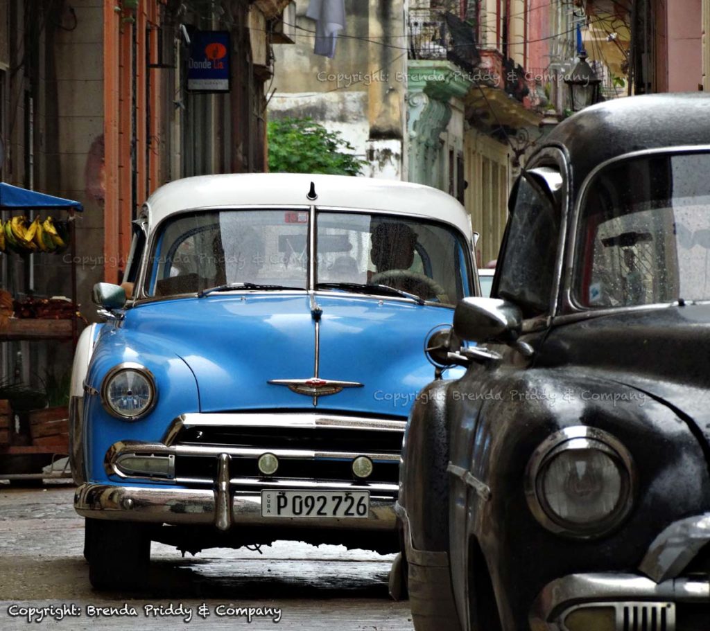 brenda priddy cars in cuba